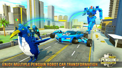 Penguin Robot Car War Game screenshot 4