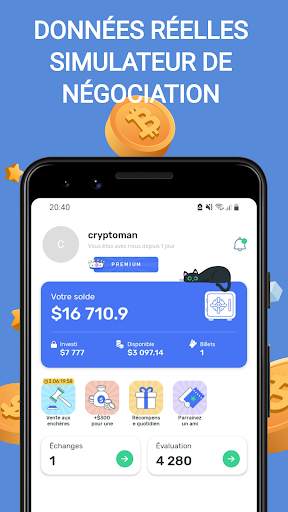 Cryptomania Simulateur screenshot 1