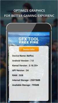 GFX Tool - Free Fire Booster screenshot 3