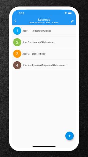 Carnet de Musculation screenshot 5