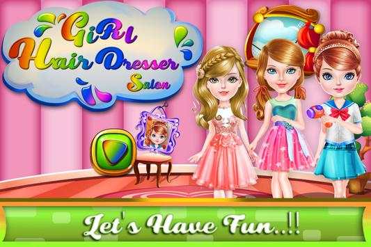 Friseur-Salon Mädchen Spiele screenshot 1