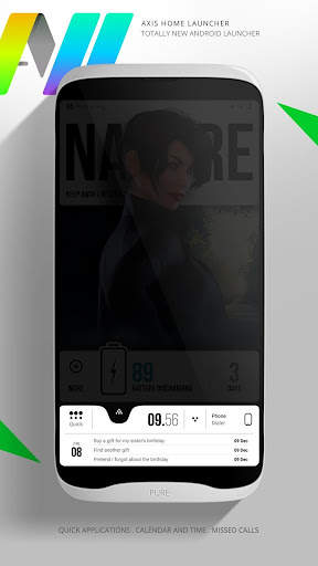 Axis Home Launcher screenshot 4