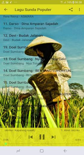 Lagu Sunda Terbaru Dan Terpopuler Offline screenshot 1