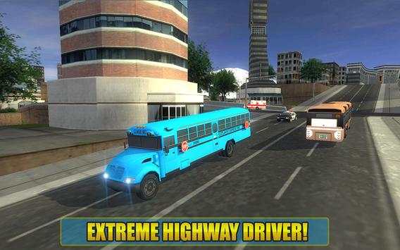 School Bus Drive Sim screenshot 4