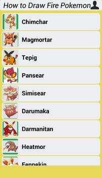 How to Draw Fire Pokemon screenshot 4