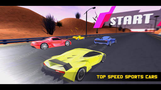 Multi Race : Single & Multi Player Car Racing screenshot 2