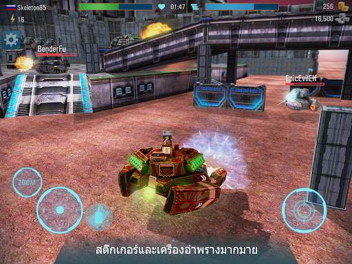 Iron Tanks: เกมรถถัง เกมรถถังฟรี Tanki Online PVP screenshot 2