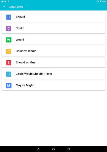 English Grammar App screenshot 18