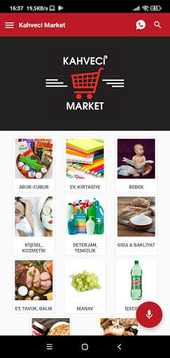 Kahveci Market Mobil screenshot 1