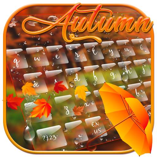 Autumn Maple Rain Keyboard 10001002