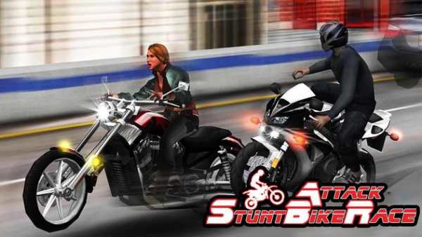 Stunt Bike Race Ataque screenshot 2