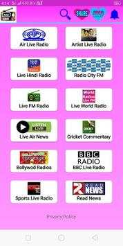 Live All India Radio FM screenshot 1