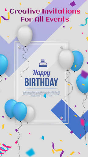 Invitation Card Maker - eCards, Greeting Cards screenshot 3