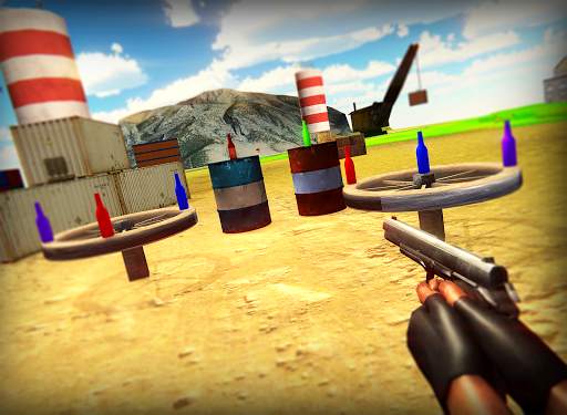 Real Bottle Shoot 3D- Expert Gun Shooting Game screenshot 6