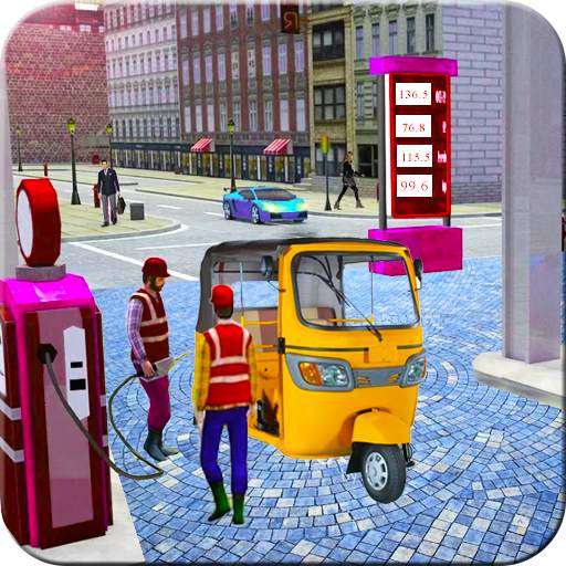 Tuk Tuk Uphill Auto Rickshaw 1.0