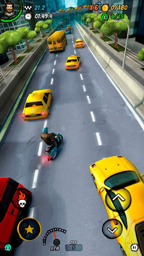 BURNING ASPHALT: Moto screenshot 3
