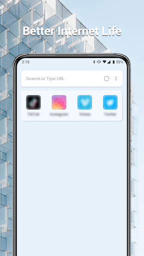 Safe Browser-Private&Fast web screenshot 1