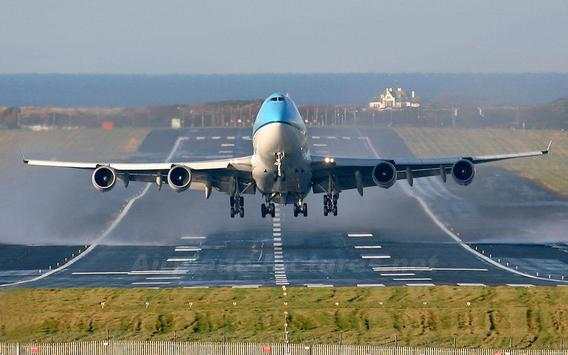 Airplane Takeoff Wallpaper screenshot 1