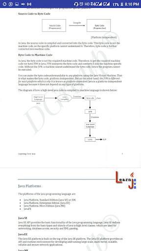 Learn Java Core : Complete E-Book screenshot 5