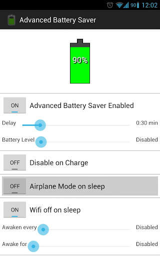 Advanced Battery Saver - Free screenshot 1