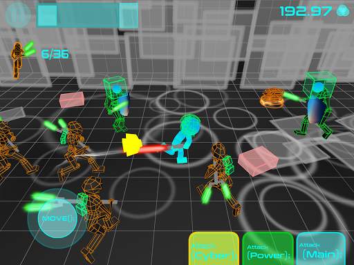 Stickman Neon Warriors: Sword Fighting screenshot 9