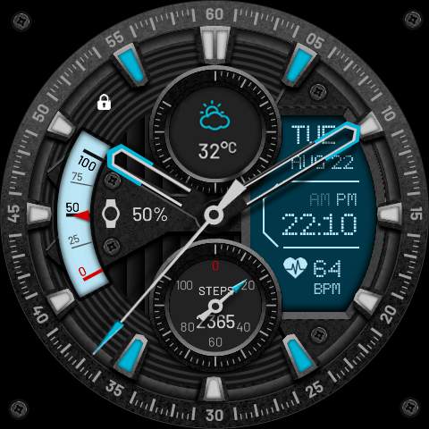 eTronic Watch Face screenshot 11