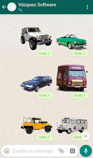 WASticker - Cars स्क्रीनशॉट 4