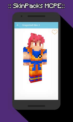 SkinPacks Dragonball for Minecraft screenshot 5