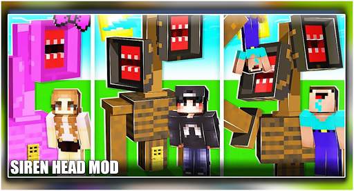 Siren Head Mod for Minecraft P screenshot 4