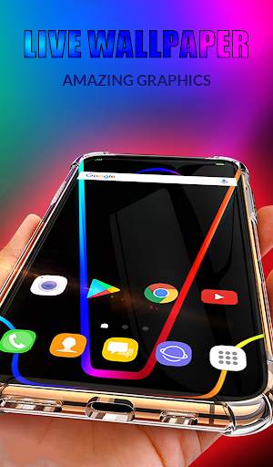 Chromatic Live Wallpaper Theme screenshot 2