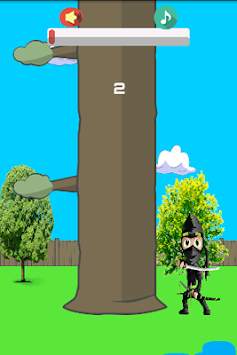 Ninja Timber Games screenshot 6