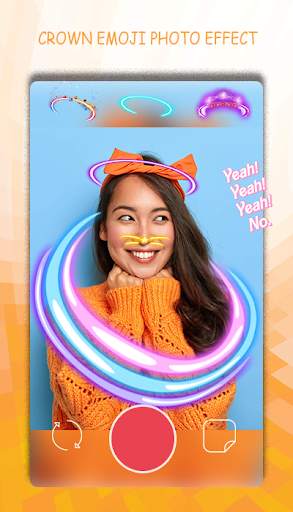 Crown Heart Emoji Photo Editor - Heart Filter screenshot 5