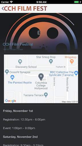 CCH Film Fest App screenshot 3