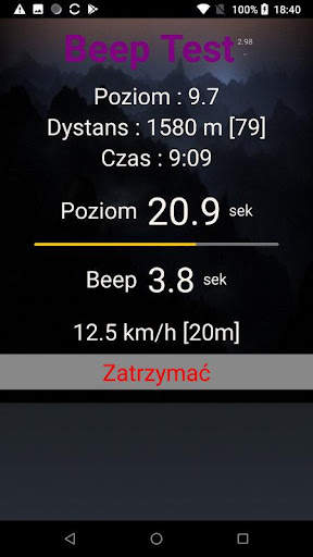 Beep Test screenshot 2