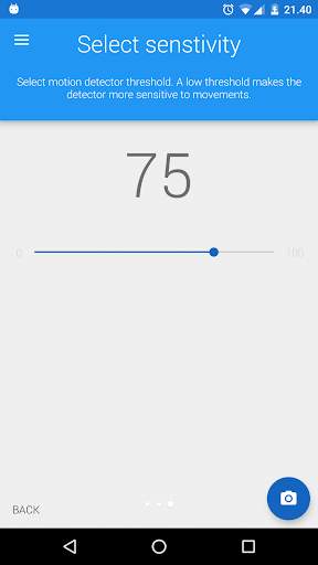 Motion Detector Pro screenshot 3