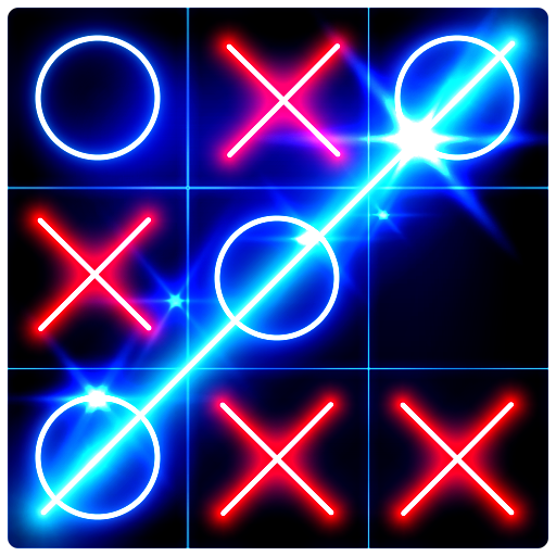 Tic Tac Toe Glow icon