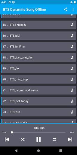 Dynamite - BTS Song Offline 2020 screenshot 3