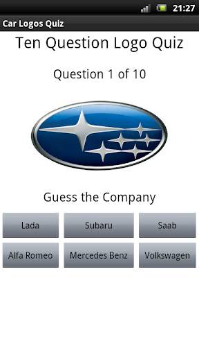Car Logos Quiz screenshot 1