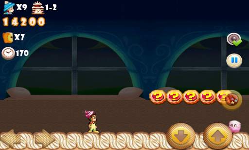 Super Marino Go - Free Run, Candy World Adventure screenshot 1