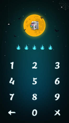 AppLock Live Theme Ghost screenshot 2
