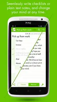 MobisleNotes screenshot 2