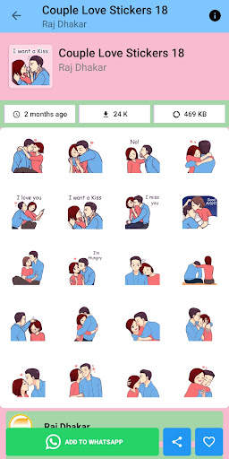Love Stickers For WhatsApp screenshot 8