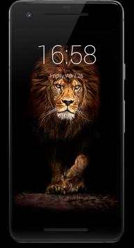 Lion King Of Animals HD Lock Screen screenshot 3