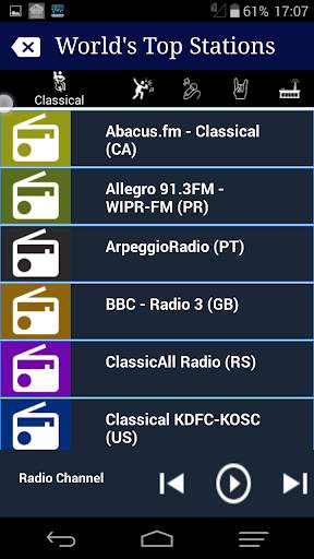 Radio Player World screenshot 6