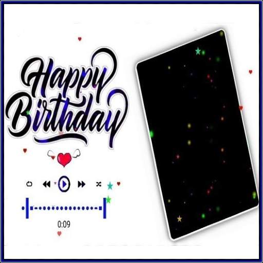 Happy Birthday Avee Player Template Download 1.0.0