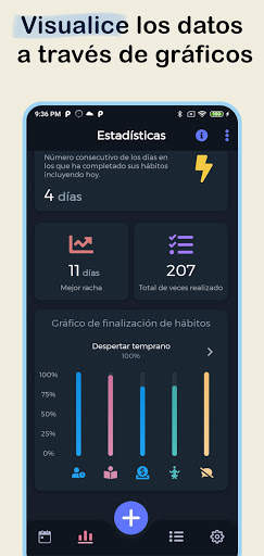 Habit360 - Lista de hábitos screenshot 6