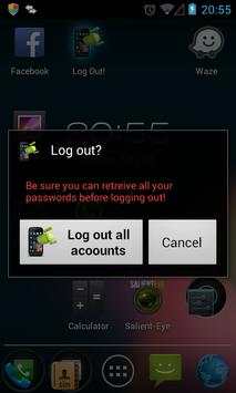 Log Out! ¡Cerrar sesión! screenshot 1