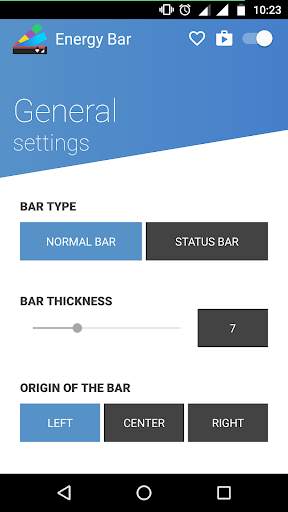 Energy Bar - A pulsating Batte screenshot 2