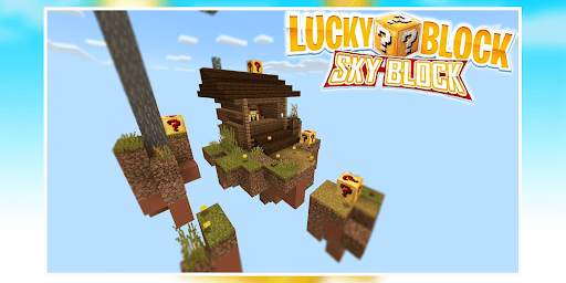 Lucky skyblock for minecraft pe screenshot 3