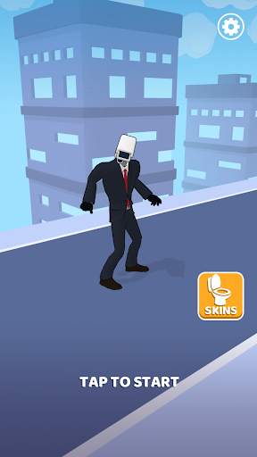 Toilet Dash 3D скриншот 1